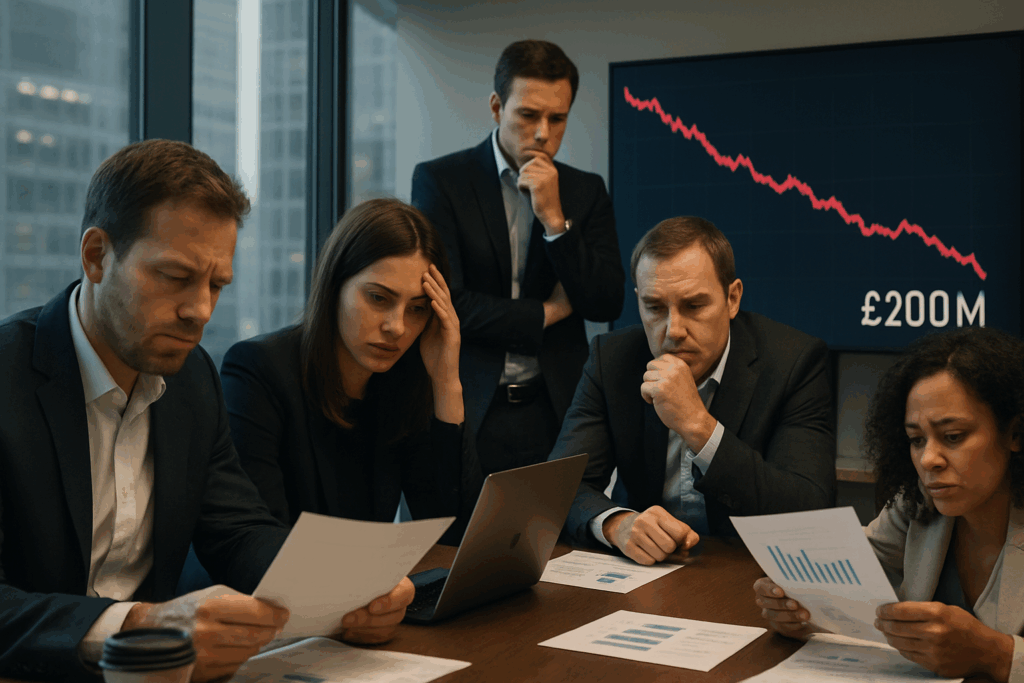 Grupo de marketing Next 15 en crisis considera una separación de 200 millones de libras