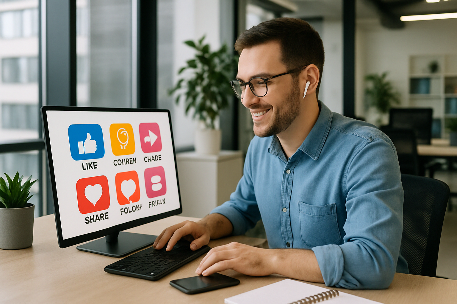 descubre cómo un gestor de redes sociales y marketing puede potenciar tu negocio. transformamos tu presencia online, creando estrategias efectivas que conectan con tu audiencia y generan resultados. ¡haz crecer tu marca hoy mismo!
