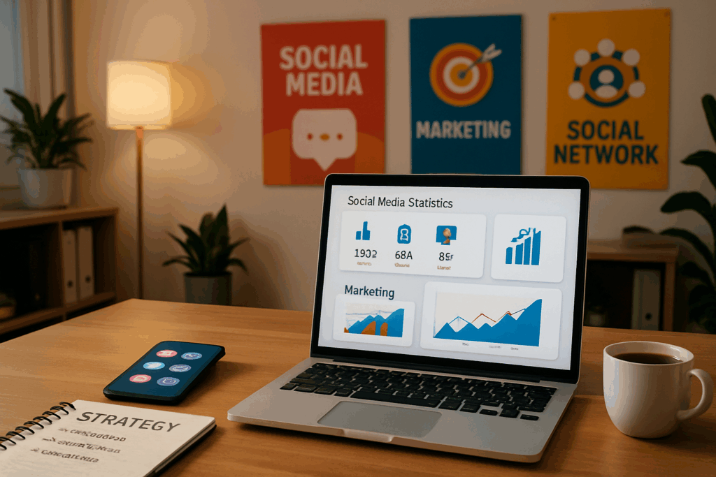 Gestor de redes sociales y marketing
